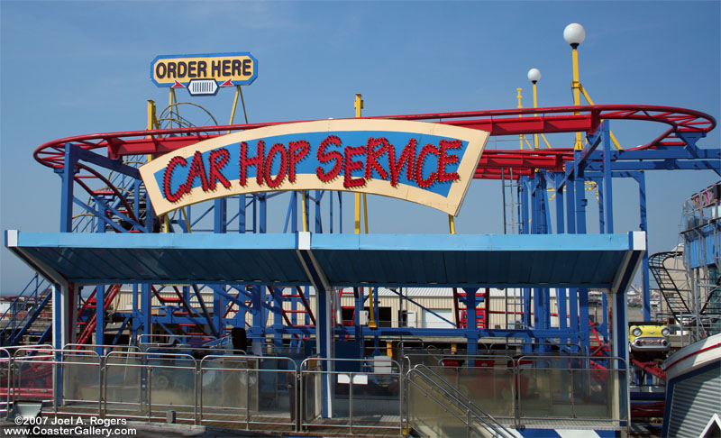 Doo Wopper roller coaster at Morey's Piers