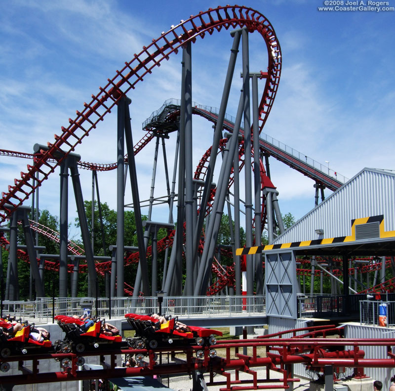 Firehawk at Kings Island in Ohio