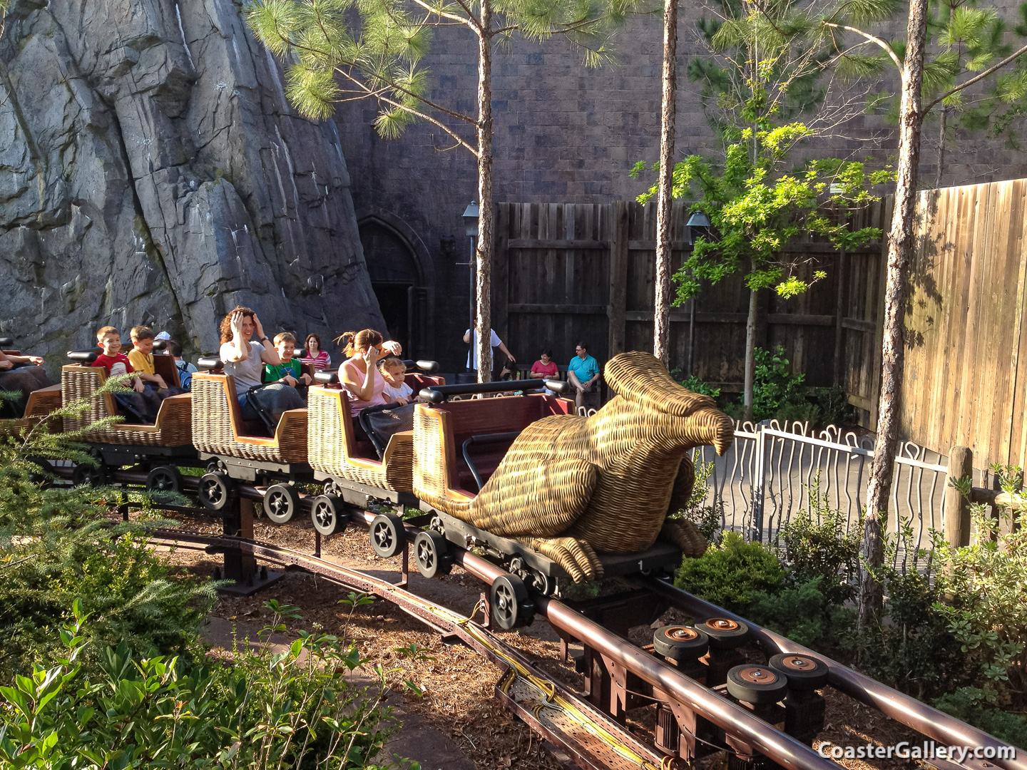 Harry Potter roller coaster - Islands of Adventure - Universal Studios Florida