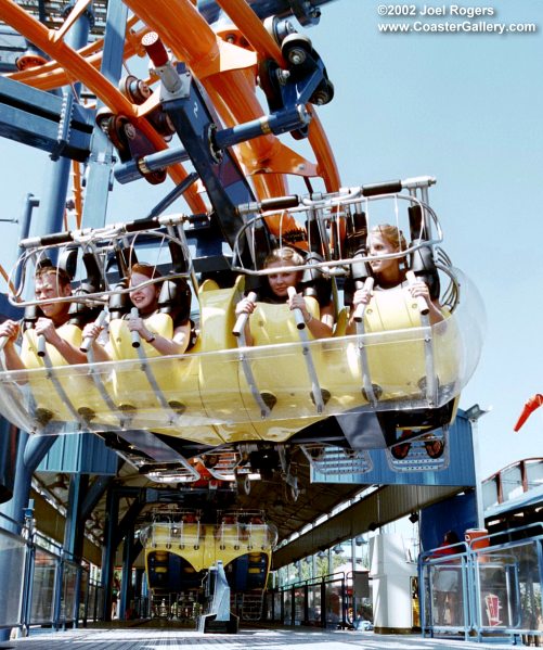 Elitch Gardens' Flying Coaster