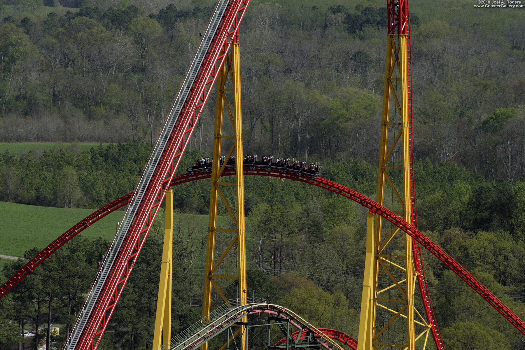 Three of Intimidator's hills