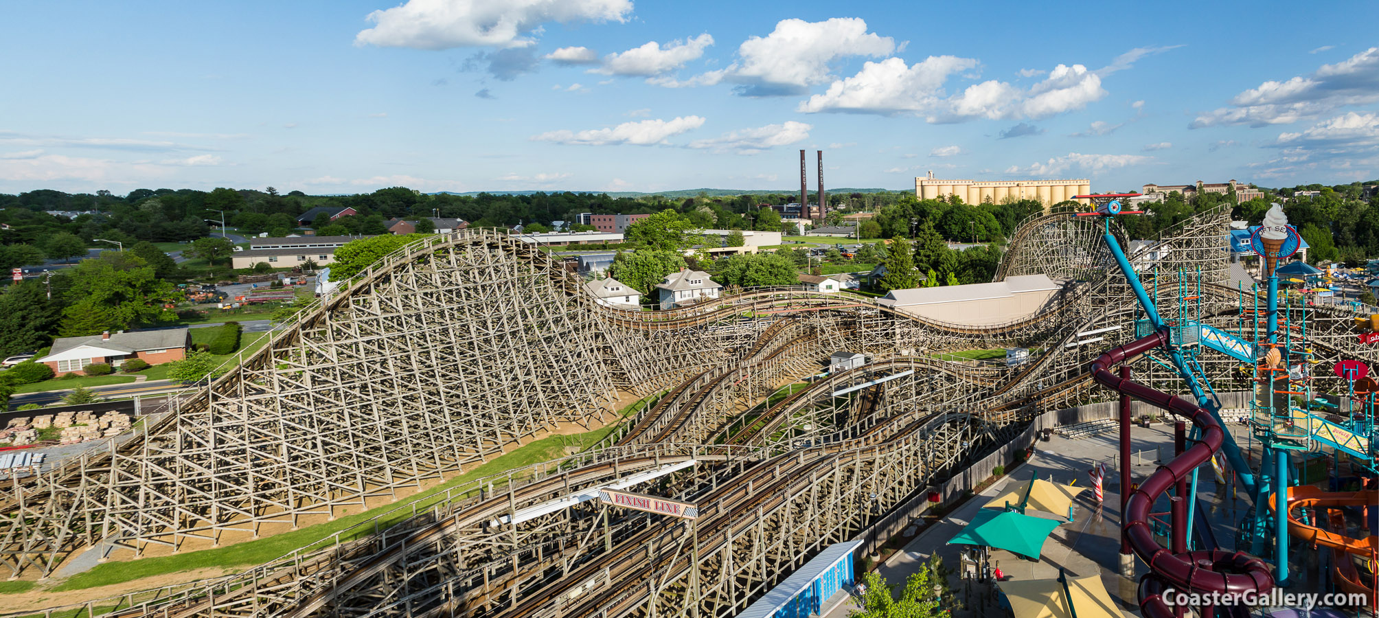 I think that Lightning Racer is one of the best roller coasters in the world