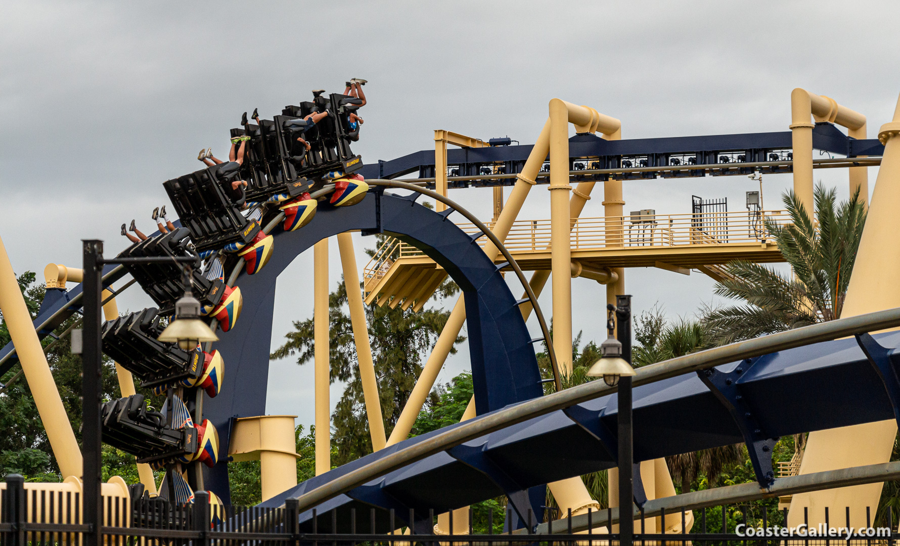 Pictures of the Florida looping roller coaster