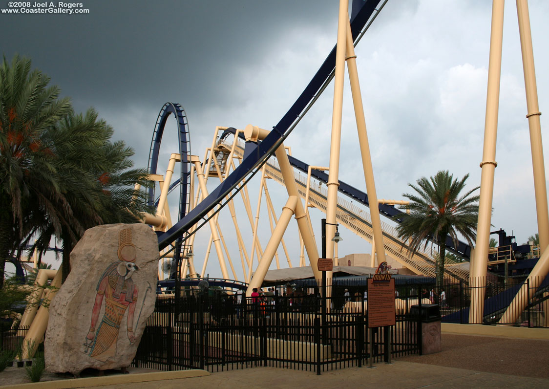 Montu at Busch Gardens Tampa Bay