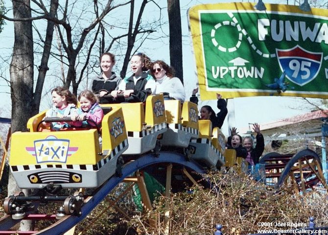 Taxi Jam roller coaster