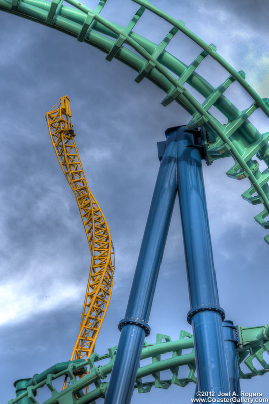 Roller coaster art