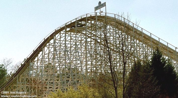 Rebel Yell coaster from the movie Rollercoaster