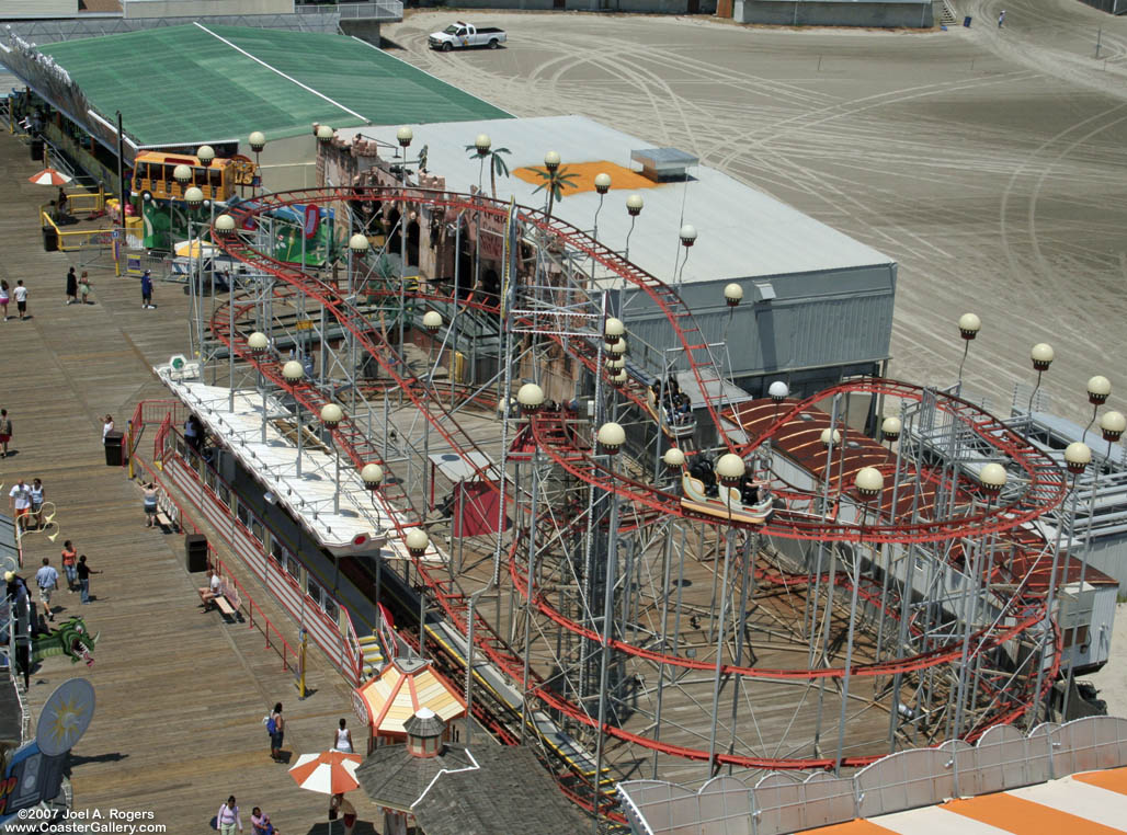 Rollies Coaster at Wildwood, New Jersey