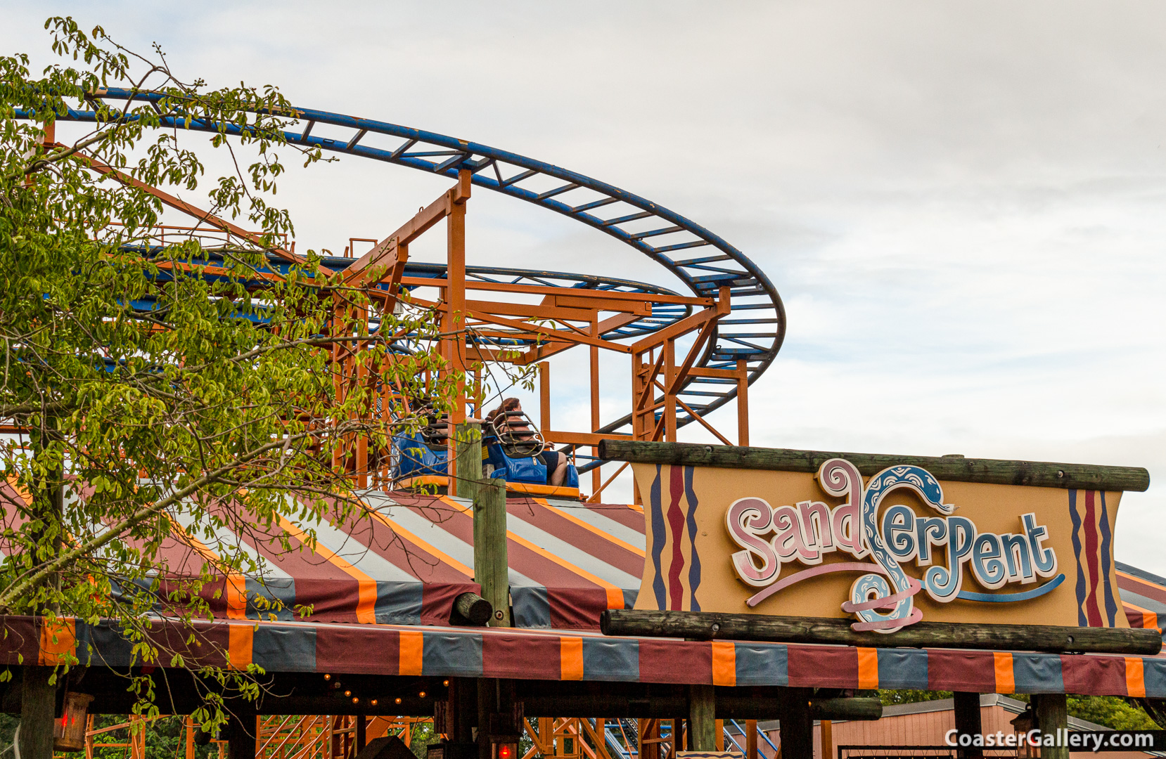 Sand Serpent roller coaster