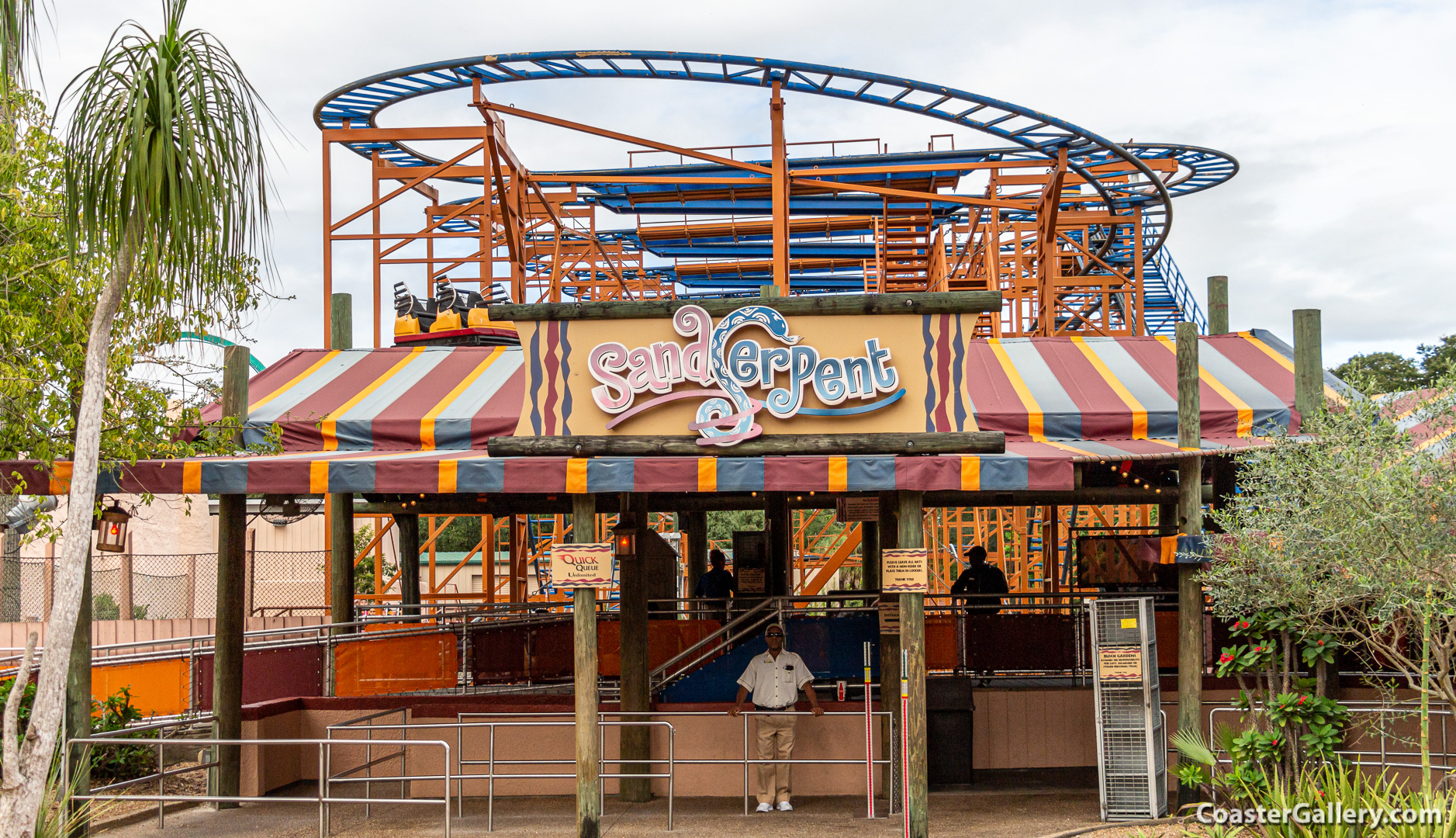 Sand Serpent roller coaster