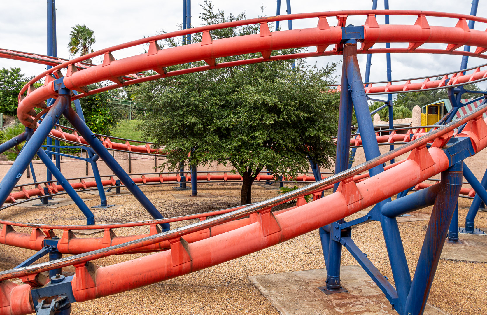 Silverarrow roller coaster built by Schwarzkopf