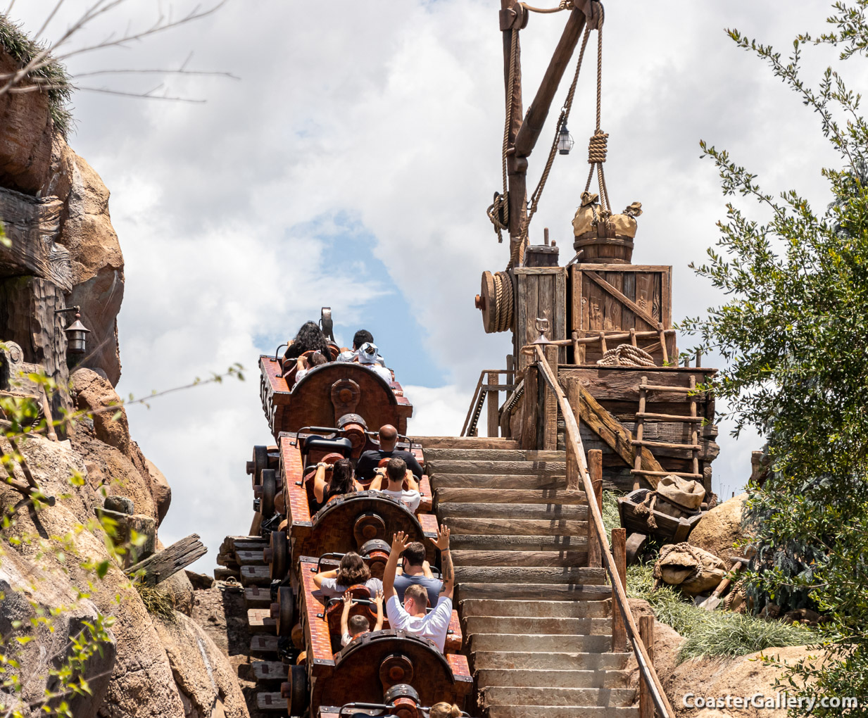 Snow White - Disney's animated movie - Seven Dwarfs Mine Train