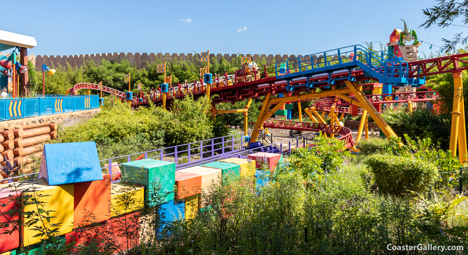 Linear Synchronous Motor on the Slinky Dog Dash roller coaster at Disney's Hollywood Studios