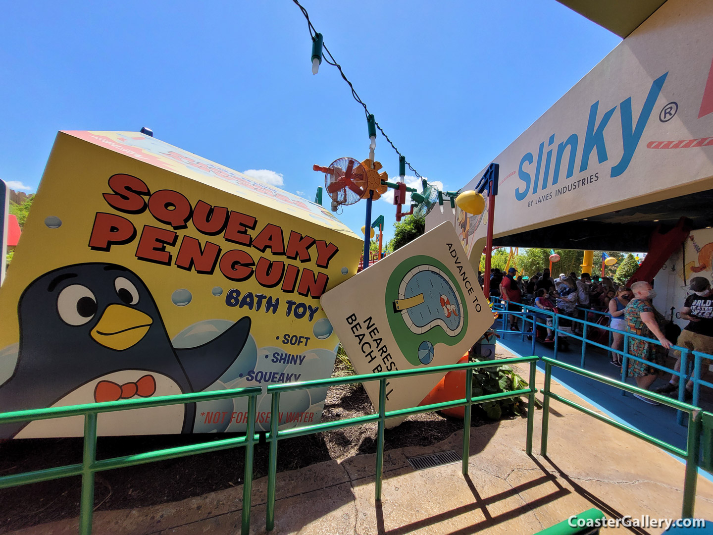 Slinky Dog Dash roller coaster at Disney's Hollywood Studios