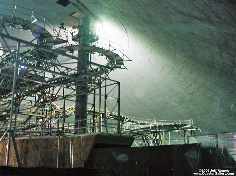 Lights on in Space Mountain