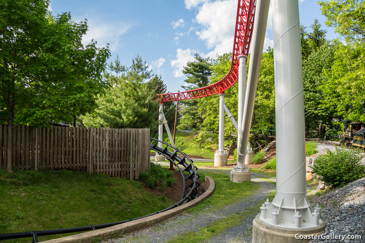 Storm Runner and Hershey Railroad