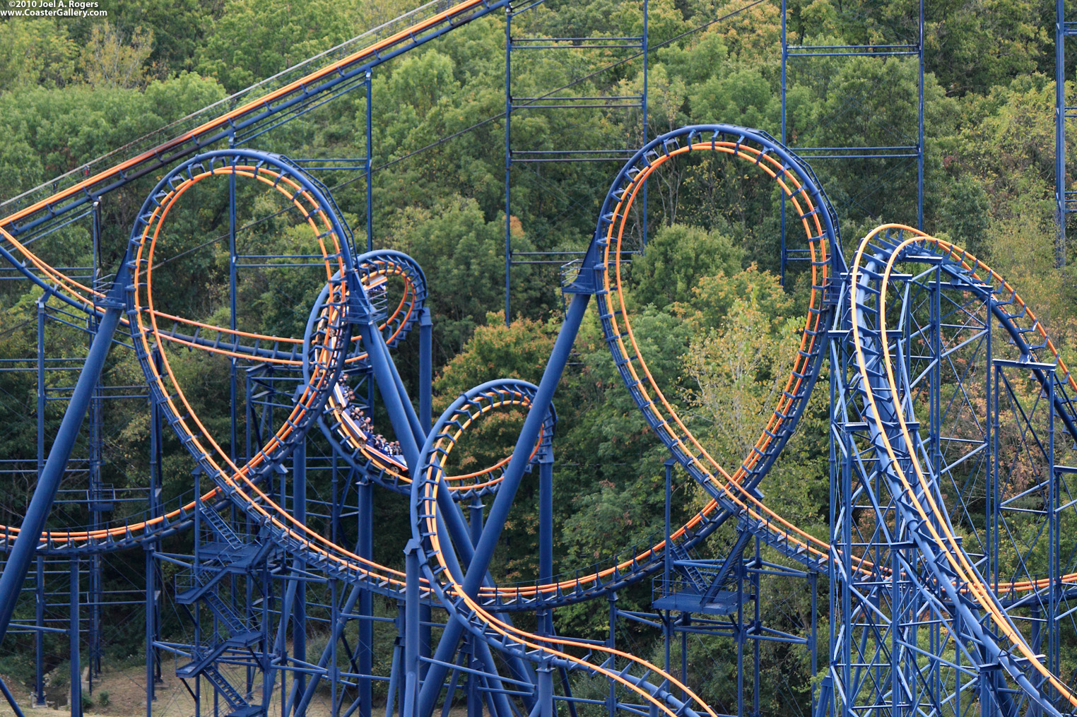 Vortex - The looping roller coaster at Kings Island in Ohio