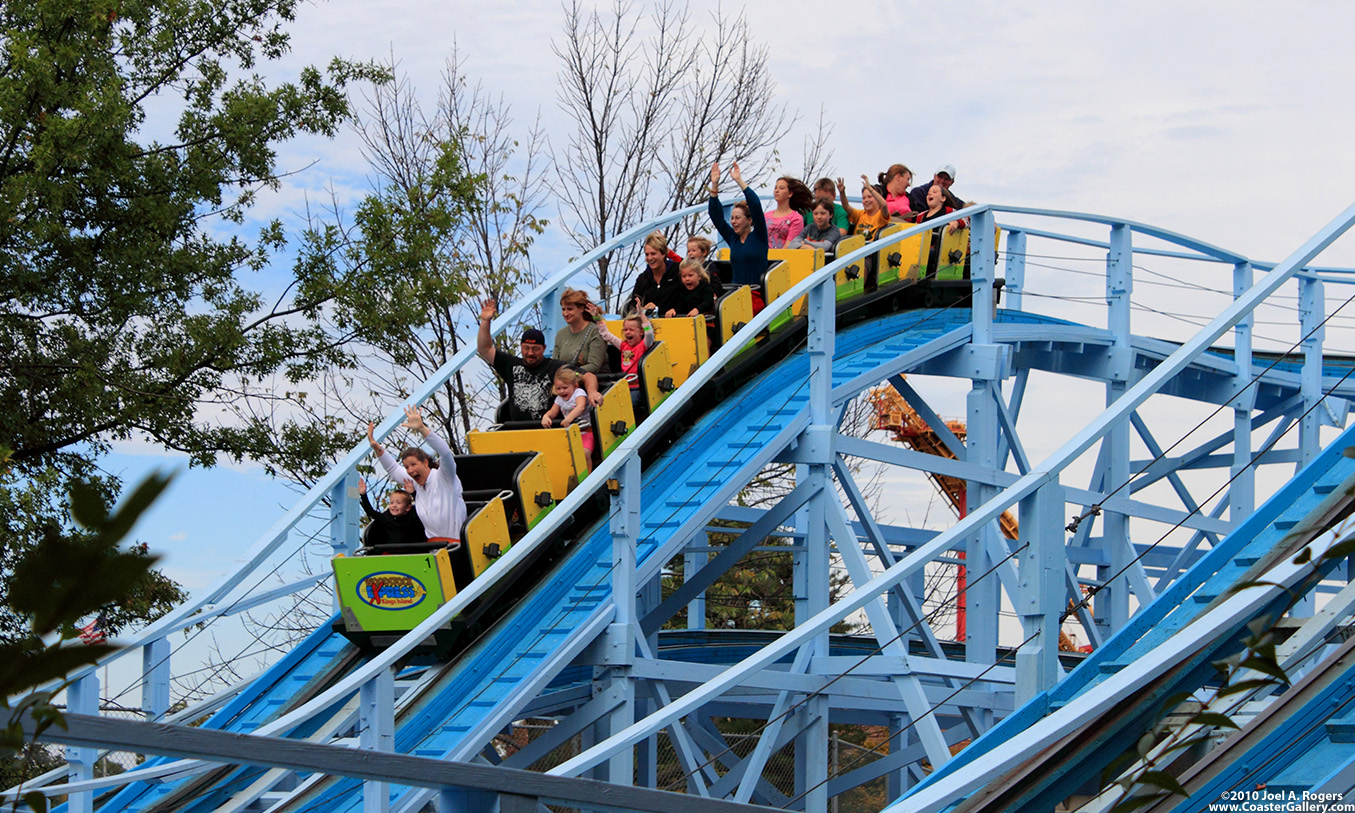 Pictures of the Woodstock Express roller coaster