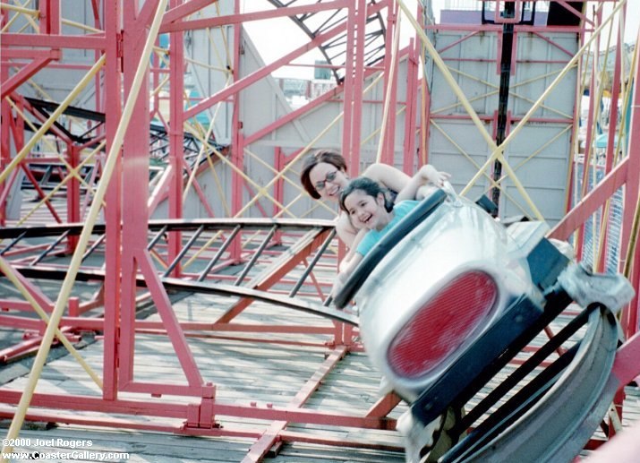 Close-up of Flitzer's car