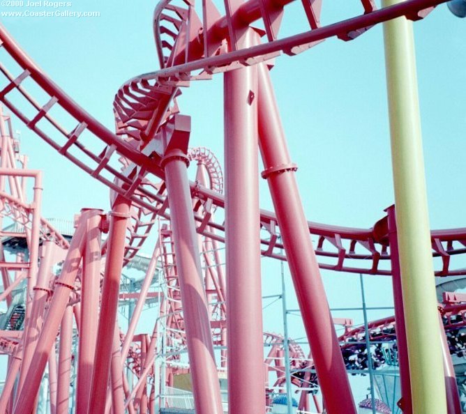 "Heart-line" filp on a roller coaster