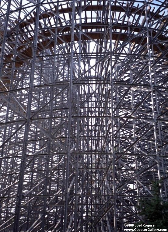 Support Structure on a roller coaster