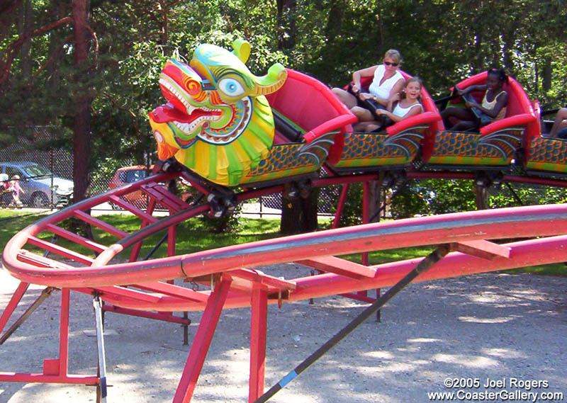 Orient Express roller coaster in St. Paul, MN