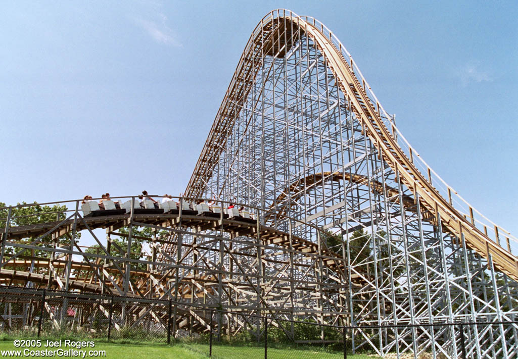 Zeus and Hades roller coasters in Wisconsin