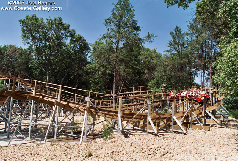 Hades roller coaster