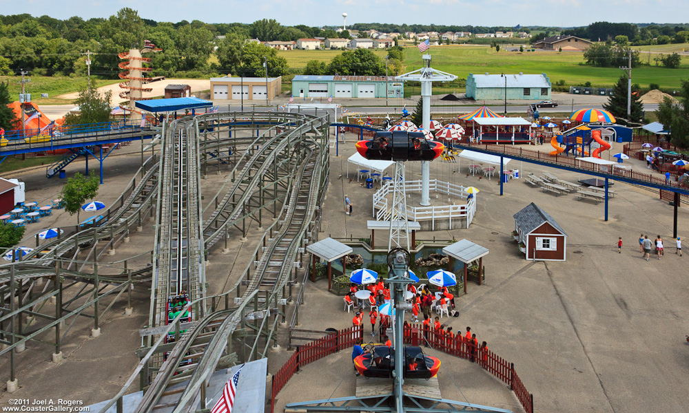 Aerial View of Little Amerricka