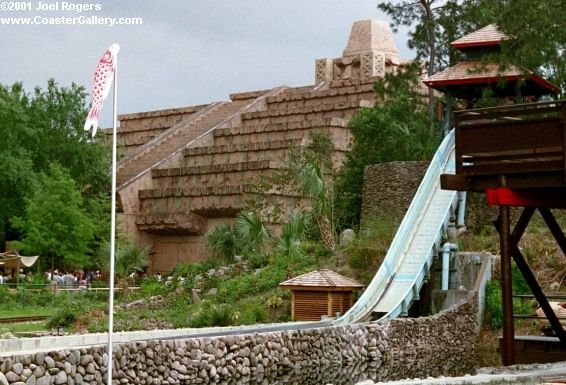 Mayan Mindbender at Six Flags AstroWorld