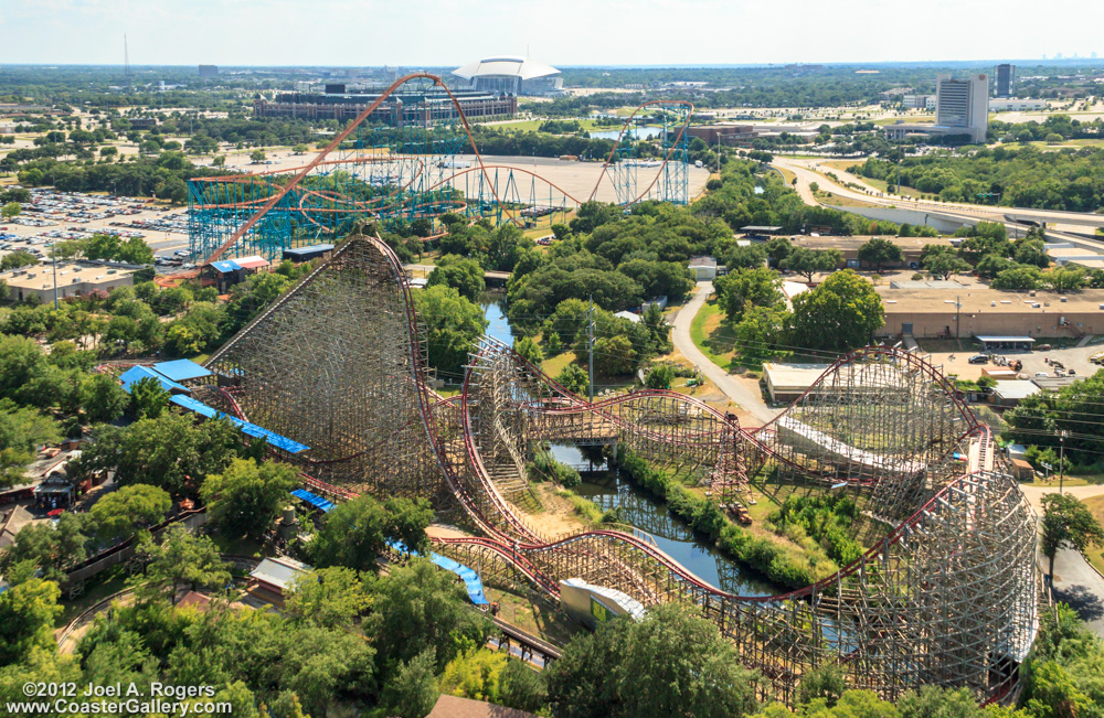 New Texas Giant roller coaster pictures