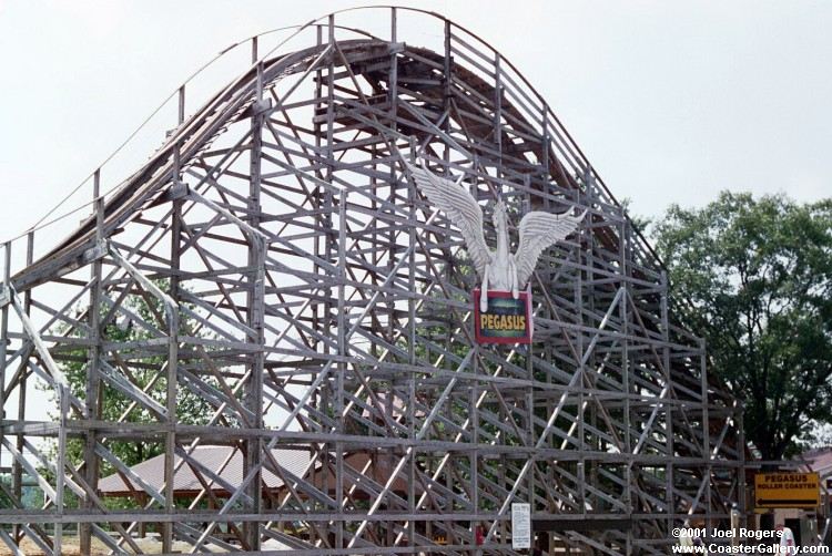 Roller coaster at the Wisconsin Dells, WI