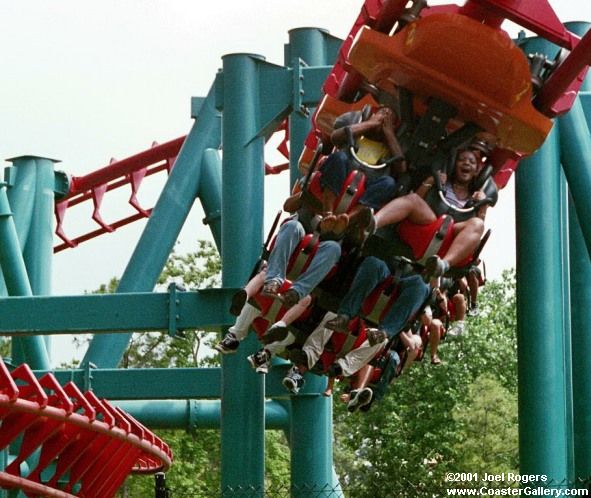 Former Six Flags AstroWorld roller coaster