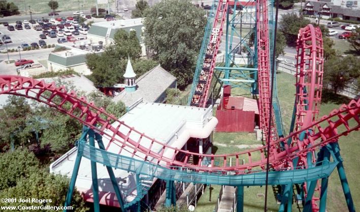 Boomerang roller coaster called Flashback