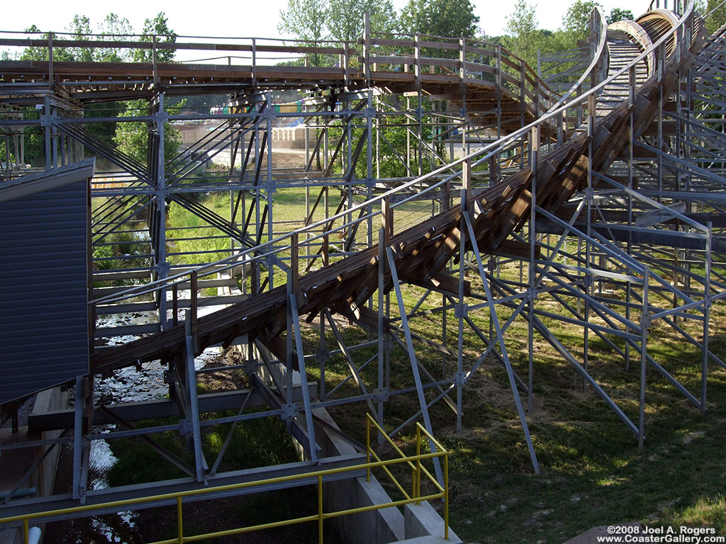 Amazing roller coaster built by the Gravity Group, LLC.