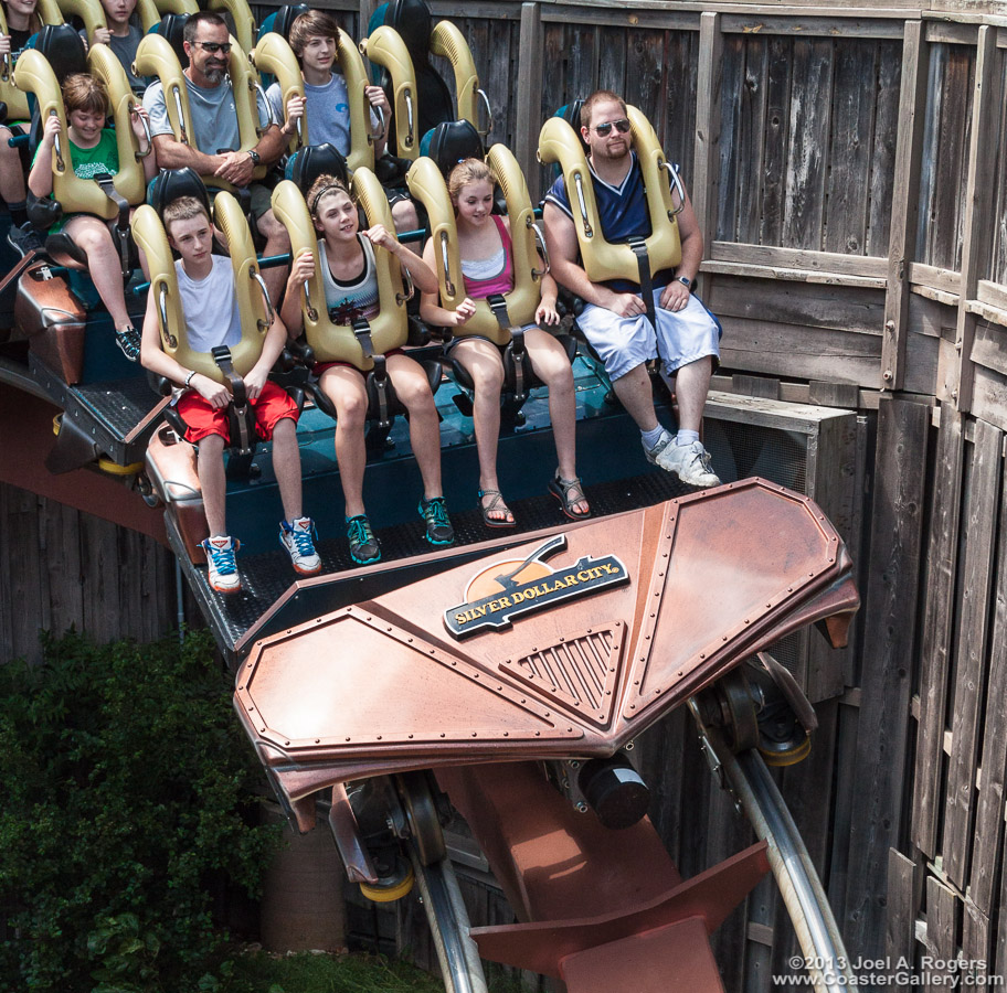 B and M twister coaster