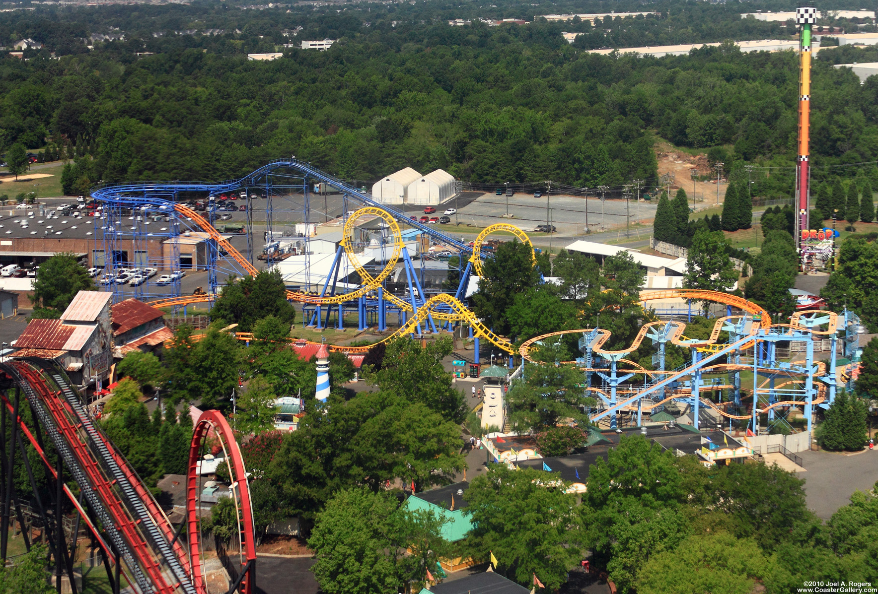 Carolina Cyclone - the view from above