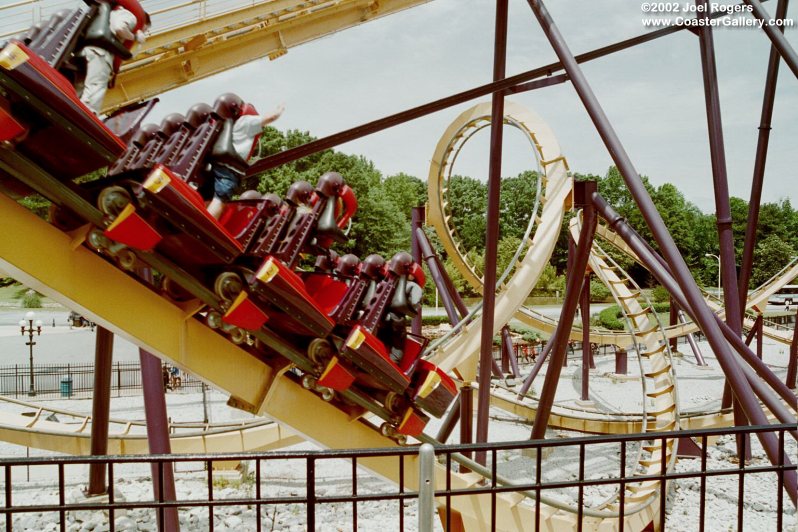 Bolliger and Mabillard stand-up roller coaster