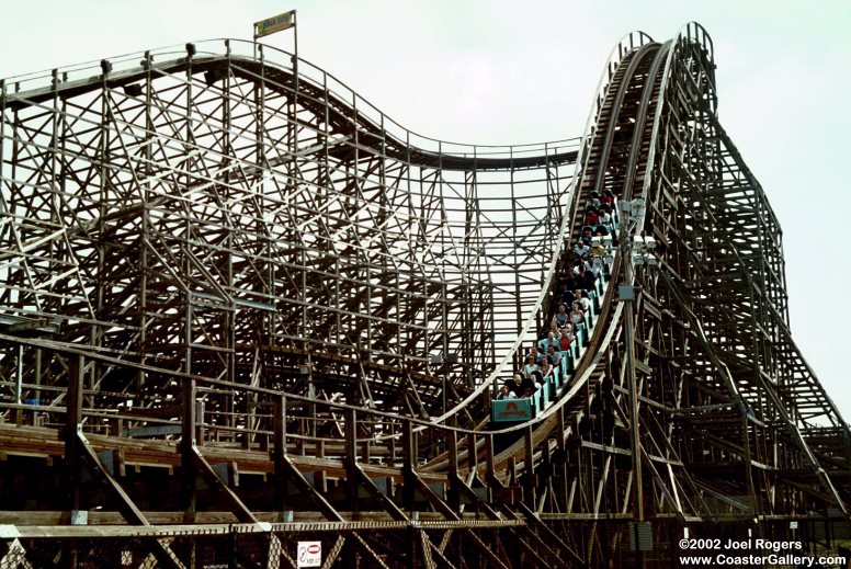 Hurler roller coaster in North Carolina