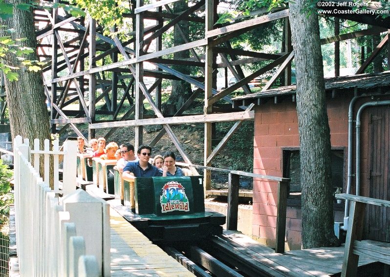 Rollo Coaster at Idlewild Park - Built by PTC and Herbert Schmeck
