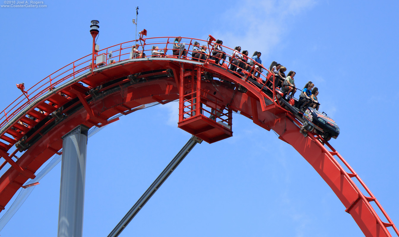 Lift chain of a roller coaster