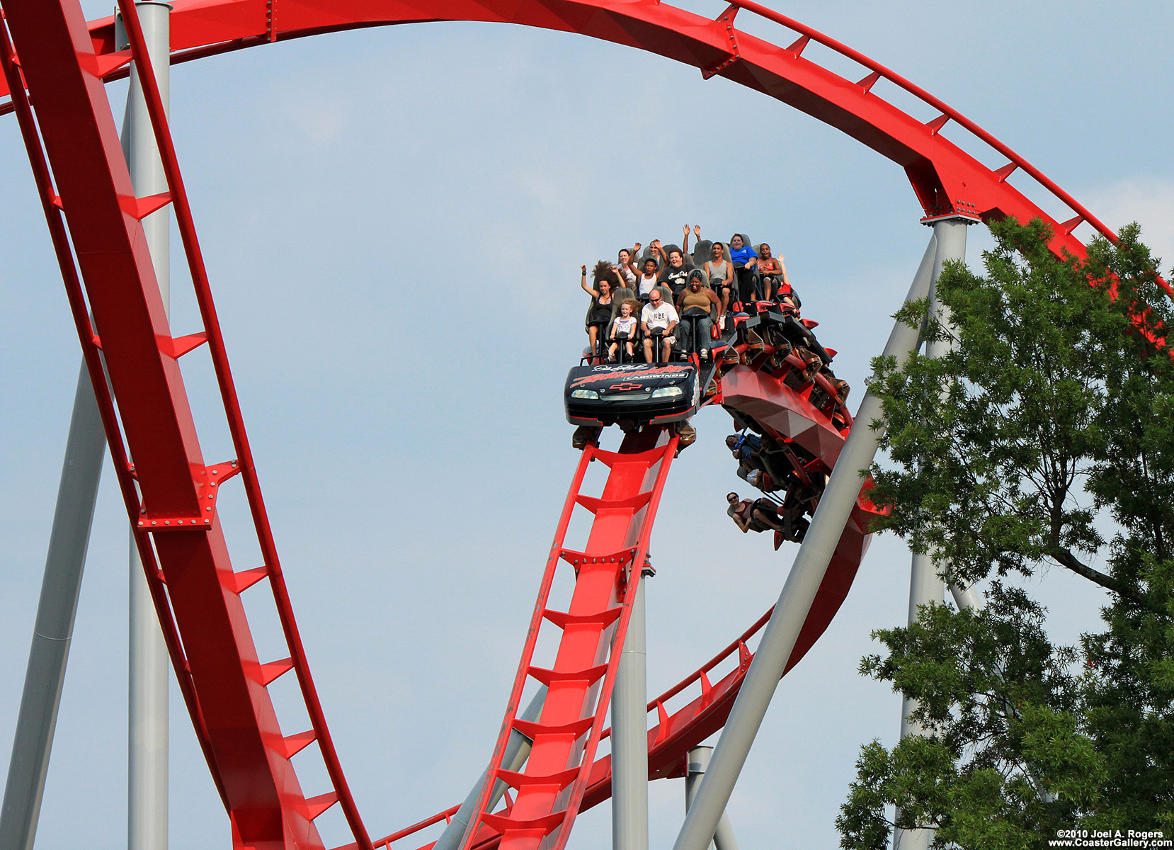 Intimidator roller coaster