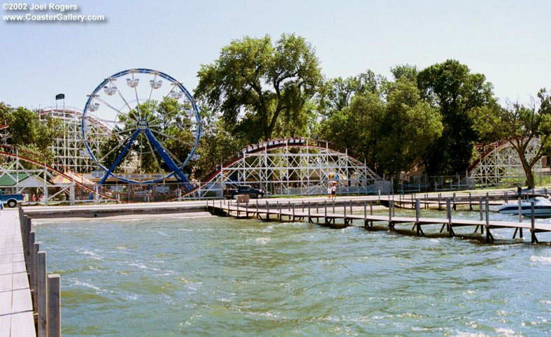 Legend roller coaster and Okoboji Spirit Center