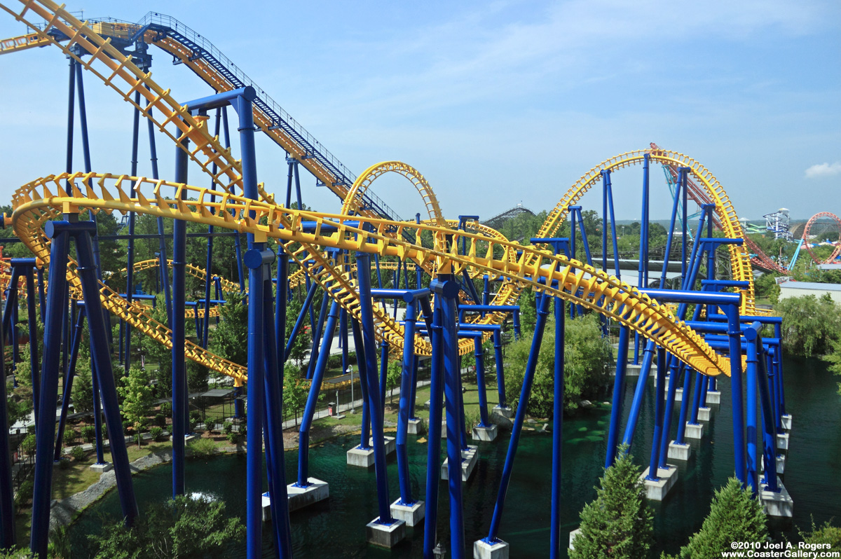 Nighthawk - Vekoma flying coaster at Carowinds