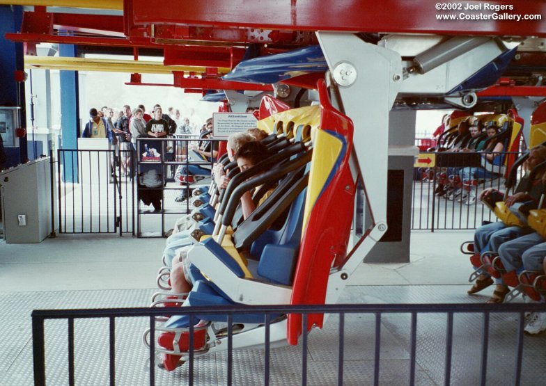 Amusement park ride built by Bolliger and Mabillard