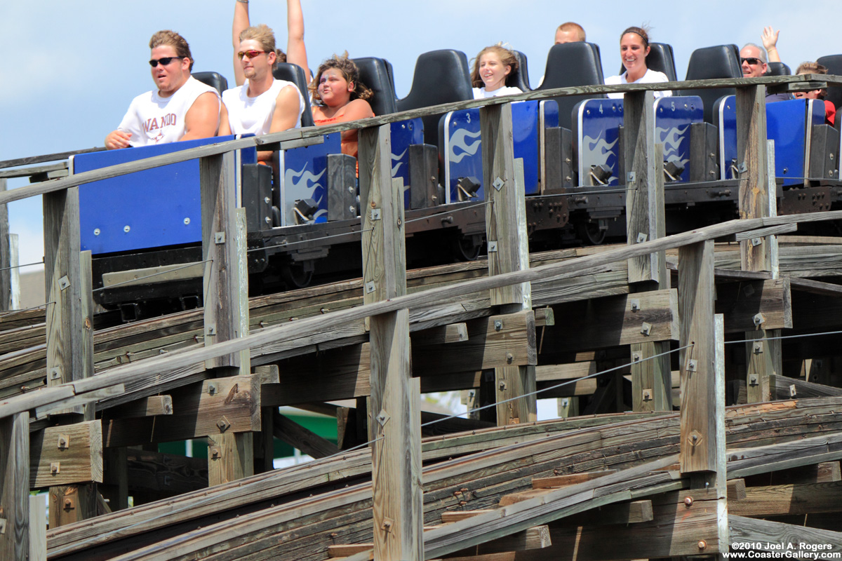 Roller Coaster built by Curtis Summers and Kings Entertainment Company