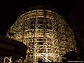 Theme park in the dark