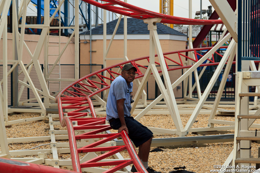 Roller coaster construction and maintenance