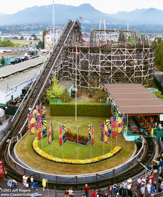 Carl Phare and Walker LeRoy roller coaster