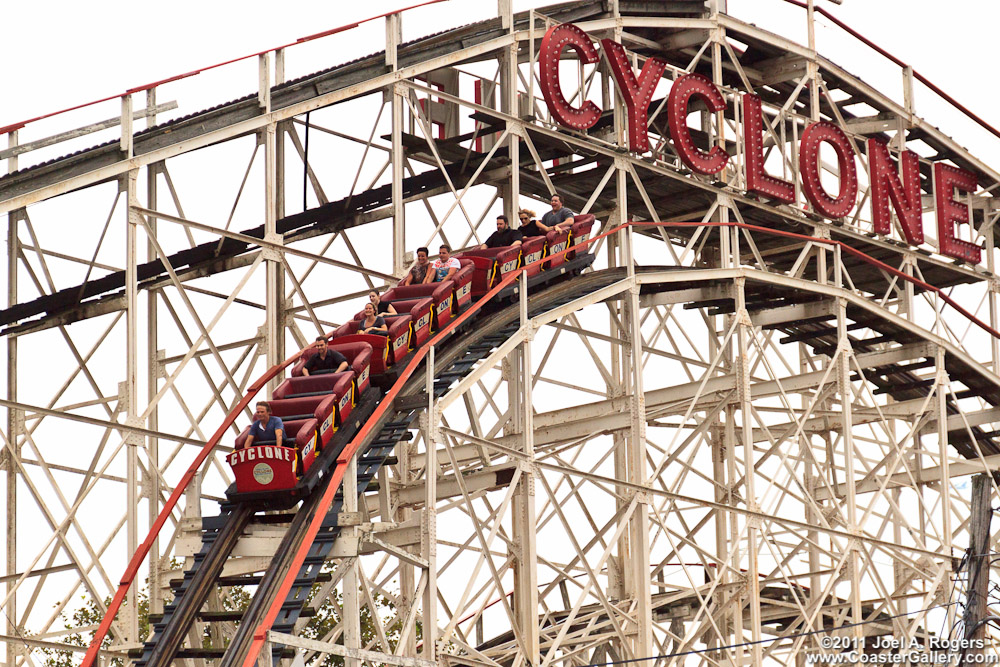 Roller coaster photography by Joel Rogers